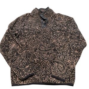 CINCH Women’s Two-toned fleece pullover Size S